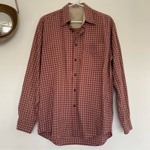 Vintage Oversized Plaid Flannel Buttoned Shirt